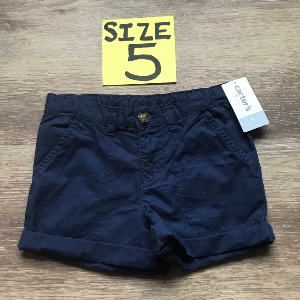 🛍NWT Carter’s Girls Size 5 Shorts